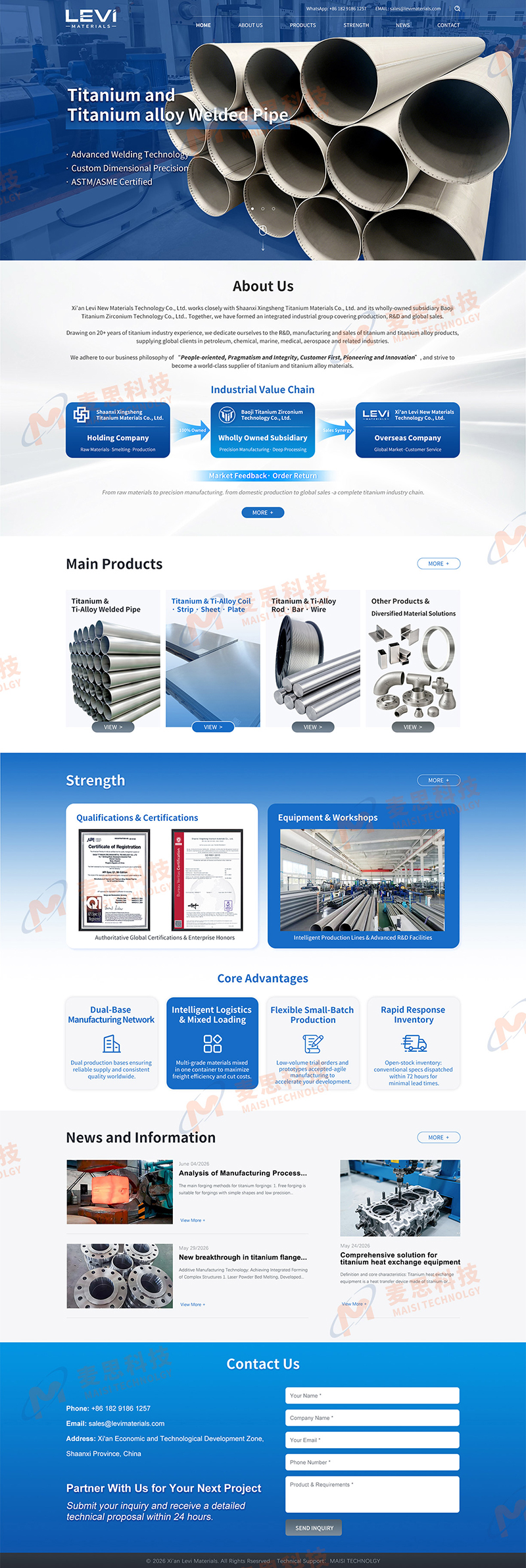 Xi’an Levi New Materials Technology Co.,